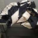 Arfntevss Waterproof Sectional Couch Covers L Shape Washable Velvet Sofa Cover for Sectional Non Slip Large Corner Slipcovers Dog 6 Pcs Universal U Shaped Furniture Protector (Black, XX-Large)