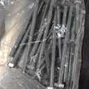 60" Boat Trailer Guide, 2PCS Rustproof Steel Trailer Guide ons, Trailer Guides with Carpet-Padded Boards, Mounting Parts Included, for Ski Boat, Fishing Boat, Sailboat Trailer