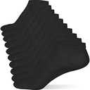 Cozi Foot 9 Pairs Women Ankle Socks Athletic Soft Low Cut Socks