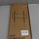 HOME VISION TV Wall Mount Fixed for Most 26-65 Inch Flat/Curved TVs with Max VESA 400X400mm up to 99Lbs Fits 16 Inch Wood Studs, Universal Low Profile Wall Mount TV Bracket, Space Saving HV8401