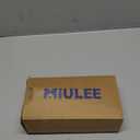 MIULEE Decorative Linen Euro Sham Pillow Covers 24x24 Blue Grey Boho Farmhouse Neutral Couch Throw Pillows for Bed Pack of 2 Accent Coastal Modern Pillowcase Summer Sofa Livingroom Home Decor