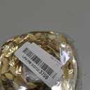 DECORA 36 Yards Artificial Gold Leaf Ribbon Trim for Wreath Making and Christmas Gift Wrapping Wedding Decoration