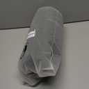 Lumbar Support Pillow, Memory Foam Lumbar Pillow for Lower Back Pain Relief, Back Support Pillow for Office Chair, Car Seat - Black