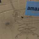 AreShark Drafting Office Chair - Ergonomic Tall Office Chair with Adjustable Footrest Ring - Counter Height Adjustable Rolling Standing Desk Chair with Lumbar Support and Flip-up Armrests for Home (Navy)