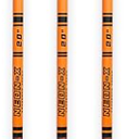 BOWSOUL Crossbow Bolts 20inch Fluorescence Color Carbon Crossbow Hunting Arrows with 4" Vanes and Replaced Arrowhead(3 Pack) (Fluorescein Orange)