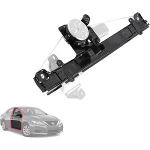 Front Right Passenger Side Power Window Regulator with Motor Assembly Compatible for 2013-2018 Nissan Altima, Replacement 748-065