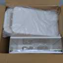 HBlife Bathroom Organizers and Storage with Brush Holder for Vanity, 3 Tier Plastic Makeup Organizer for Dresser Counter, Skincare, Lipstick, Perfume, and Cosmetic Storage