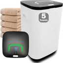 DiAroma Luxury Towel Warmer Bucket for Bathroom  Extra Large 26L Heated Towel Warmer for Bath Towels, Robes & Blankets, Spa Experience at Home, Fast Heating, Auto Timer, Perfect Housewarming Gift