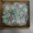 Latoxcaa 120PCS Heavy-Duty Adhesive Cable Clips, Clear Traceless Cord Organizer & Wire Holders for Wall, Desk, Car, LED Strips and Outdoor Lights (Small)