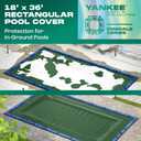 Yankee Emerald Series Pool Covers, In-Ground Pools, Rectangular 18 x 36 ft