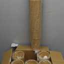 300 Pack 8 oz Paper Coffee Cups, Disposable Kraft Coffee Cups, Hot/Cold Drinking Cup for Water, Coffee, Juice