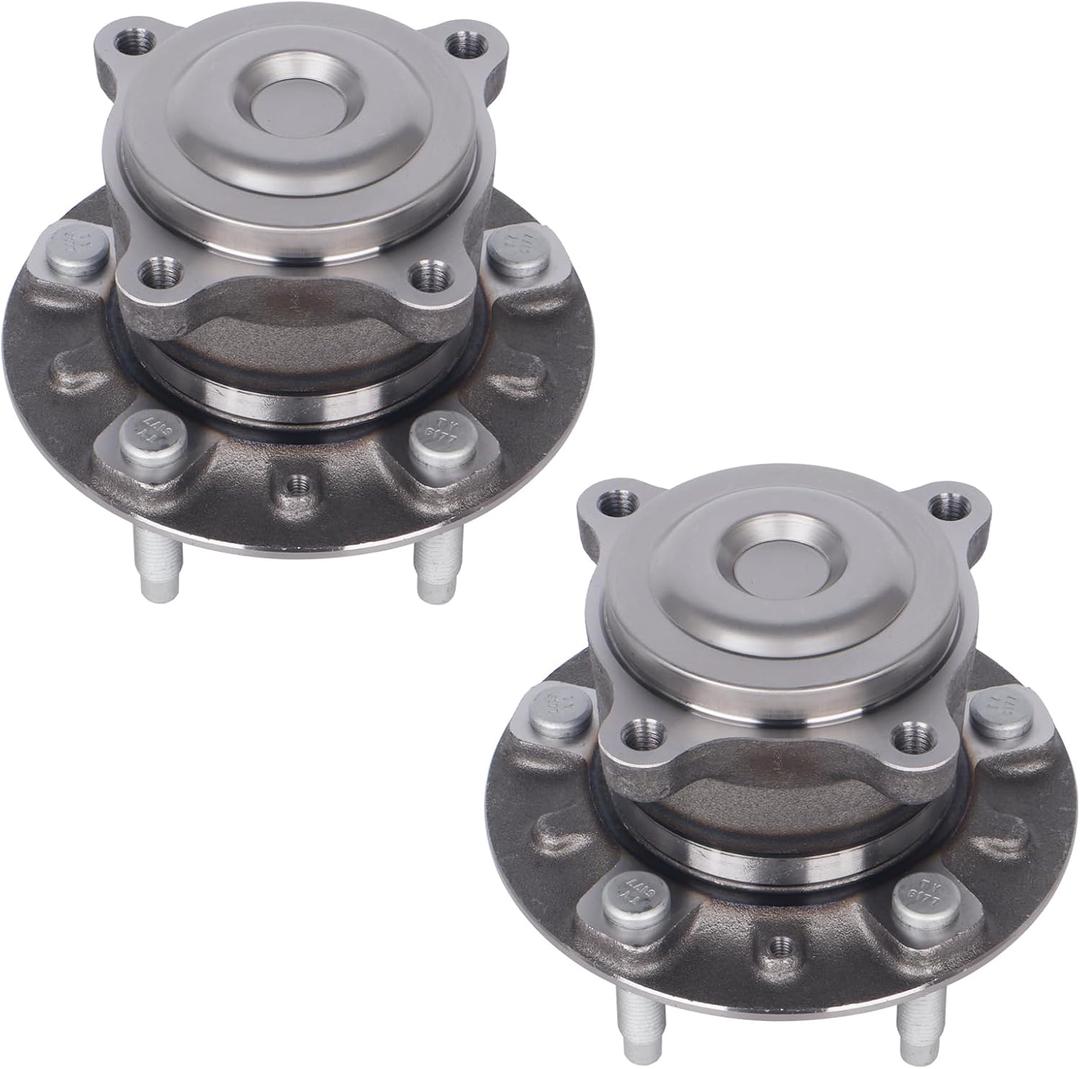 PAROD Pair 512508 Rear Wheel Hub Bearing Assembly Fit for Buick Verano 2014-2017, Chevy Cruze 2014-2015, Volt 2013-2015