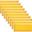 Medium Beehive Frames and Wax Foundations, 10 Pack Honey Bee Frames with Wooden Bee Hive Frames and 100% Beeswax Coated Foundations, 6-1/4-Inch (Yellow)