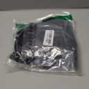 Girls' Team Basic Turtleneck Long Sleeve Leotard with Durable Snaps, Front Lining, Zipper Back (10-12 Years, Black)