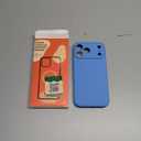 Vooii Magnetic for iPhone 17 Pro Max Case, Compatible with Magsafe (Premium Liquid Silicone) (Integrated Camera Control Button) Full Body Protective Anti-Scratch Microfiber Lining 6.9 inch, Blue