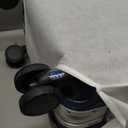 Carry On Luggage with Spinner Wheels, 8010S Aluminum Frame Zipperless Polycarbonate Hard Shell Suitcase (ZX-Core, Blue, 20 Inch)