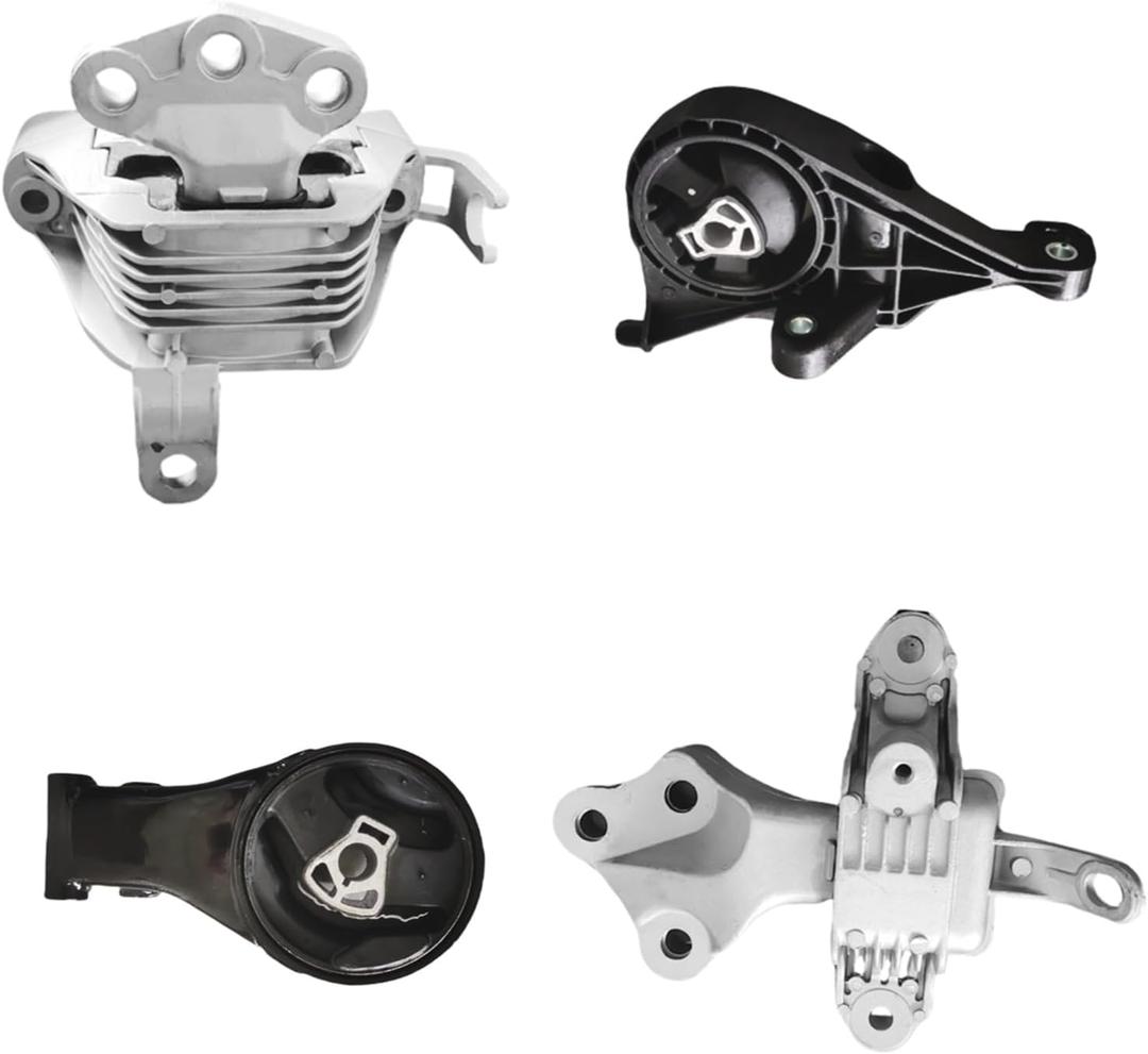 4Pcs Engine Motor Mount Kit - Compatible with Cruze 2011-2017 & Limited 2016 1.4L Automatic Transmission, Replaces A5430 A5510 A5563 A5579 GP3223 GP3226 GP3265 GP3234