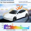 2026 Upgrade Sunshade Roof For Tesla Model 3 Highland 2022-2026 [No-Gap/Sag-Free] Heat Insulation Glass Roof Sunshade Sunroof for Tesla Model 3 Accessories 2026 2025 2024 202 2022 Beige