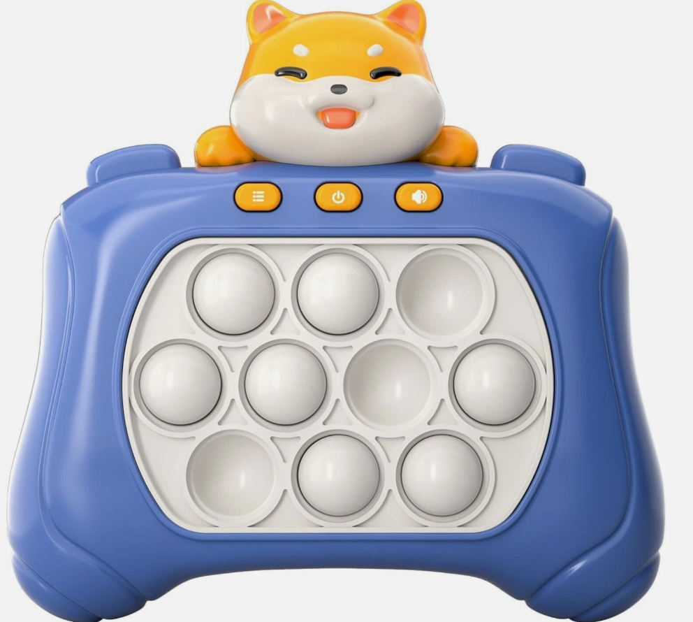 Bennol Light Up Fast Push Bubble Game, Pop Fidget Toys Handheld Quick Push Game for Kids 6-8 8-10 Years Old Birthday Gift