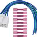 8 Wires HVAC A/C Climate Control Panel Connector Wiring Harness Pigtail Plug for Toyota Tacoma 2004-2015 2.7L/4.0L Replaced OE# 55900-04020 55900-04070