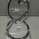 A-Premium Rear Side Parking Brake Cable Assembly Compatible with Chevrolet, GMC Models: Silverado 2500 HD 2006-2009, Silverado 2500 HD Classic 2007, Sierra 2500 HD, Sierra 2500 HD Classic, 2-PC Set