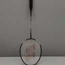 Yonex Badminton Racket Muscle Power Series with Full Cover High Tension Pre Strung Racquets (Black/White)