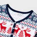 PATPAT Christmas Family Matching Pajama Sets Includes Christmas Socks - Perfect for Family Photos & Holiday Celebrations (L)