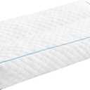 Gehannah Foam Knee Pillow for Side Sleeper, 5.5" Leg Pillow, Separates Legs for Aligns Spine, Relief Lower Back Pain, and Support for Pregnancy
