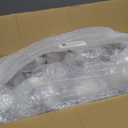 Ciaell 36 Pack Plastic Champagne Flutes - 6 Oz Disposable Champagne Glasses - Square Clear Plastic Toasting Glasses for Party Birthday Anniversary Wedding