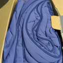 Cozy Bliss Cooling Comforter King Size, Cooling Blankets for Hot Sleepers and Night Sweats, Dark Blue Summer Comforter for King Size Bed, Breathable Soft Lightweight Silk Smooth