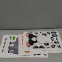 24PCS Make Your Own Animal Stickers, Tiger Monkey Giraffe Mix and Match Sticker Party Games, Wild Animal Make a Face Stickers DIY Crafts for Birthday Party Supplies School Activity Reward