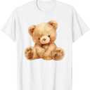 Teddy Boho Teddy Bear Cute Bear Kids Toddler Baby T-Shirt, M