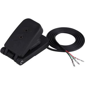 KIMISS Motorcycle Pedal Rubbers ATV Foot Accelerator Throttle Speed Control Universal for Electric Bikes, Scooters, ATV