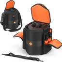 Carrying Case Compatible with Bose S1 Pro/S1 Pro+, Protective Cover Bag with Shoulder Strap, Durable Design for PA System Speaker, Microphones, Charger & Accessories