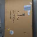 TRAIN2 ART Abstract Wall Art Canvas Wall Art for Living Room Brown and Grey Ocean Wall Decor Large Artwork for Bedroom Home Office 28"x57"