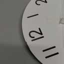 JoFomp LED Wooden Wall Clocks Battery Operated, 10 Inch Silent Wall Clock Glow in Dark, Sound Control Night Light Wall Clocks for Living Room Decor, Light Up Wall Clock for Bedroom, Hollow Design