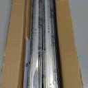 22 inch Drawer Slides 4 Pairs (8pcs) Full Extension Ball Bearing Drawer Rails Side Mount 3 fold Metal Dresser Runners for File Cabinet Trash Can Kitchen Wardrobe Glides 22" Silver 100 LB Capacity