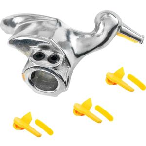 Car Hunter Tire Machine Duck Head, Tire Changer Mount Demount Duck Head Tool Mount Demount Head with 4 Pair Rim Protector Cast Steel for Car Tire Machine Coats Tire Changer (28mm)
