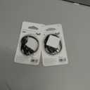 GE 2-Way RCA Audio Adapter,6in, Black 2PAC