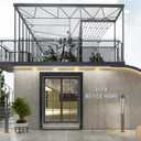 8 x 3 Inch Stainless Steel Metal Floating Address Numbers, Silver Metal House Letters, 304 Stainless Steel House Address Letters and Numbers, Modern Door Number and Letter for Home Hotel Office (G)