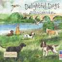 Delightful Dogs By Alex Clark Dog Calendar 2026 Monthly Wall Calender 12 Month | American Made In The USA