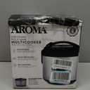 Aroma Housewares Select Stainless Digital Rice & Grain Multicooker, Rice Cooker 4 Cup uncooked, (ARC-914SBDS)