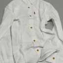 Levi's Boys' Long Sleeve One Pocket Button Up Shirt, Size M