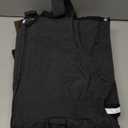 Wantdo Men's Winter Insulated Ski Pants Waterproof Snow Bibs Cargo Overalls (Black) M