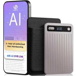 UMEVO Note Plus AI Voice Recorder : Unlimited Transcribe & Summarize, AI Note Taking Device 64GB with Case, App Control, 140 Languages for Calls, Lectures, Meetings, Interviews (Rose Gold)