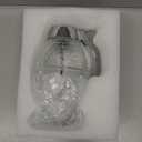 Timtopno Honey Dispenser, Glass Honey Dispenser No Drip, Honey Pot with Stand, 8 oz Honey Jar, Maple Syrup Honey Container, Elegant Honeycomb Design for Home Decor for Any Occasion