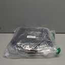 COSY HOMEER Bathroom Mat Rugs 24x48 Non-Slip Absorbent Bath Mat Plush Shaggy Machine Washable Bath Rugs Soft Polyester Bath Mats for Bathroom Floor,Tub and Shower,Black