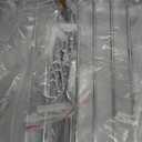 Bunoxea Spice Rack wall mounted 4 Pack, Space-Saving Spice Organizer for Spice Jars and Seasonings,Screw or Adhesive Hanging Spice Rack Organizer for Your Kitchen Cabinet,or Pantry Door,Chrome