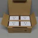 Kasa Smart Plug HS103P4, Smart Home Wi-Fi Outlet Works with Alexa, Echo, Google Home & IFTTT, No Hub Required, Remote Control, 15 Amp, UL Certified, 4-Pack, White