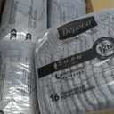 Depend Night Defense Adult Incontinence Underwear for Men, Disposable, Overnight, Small/Medium, Grey, 64 Count (4 Packs of 16), Packaging May Vary S-M